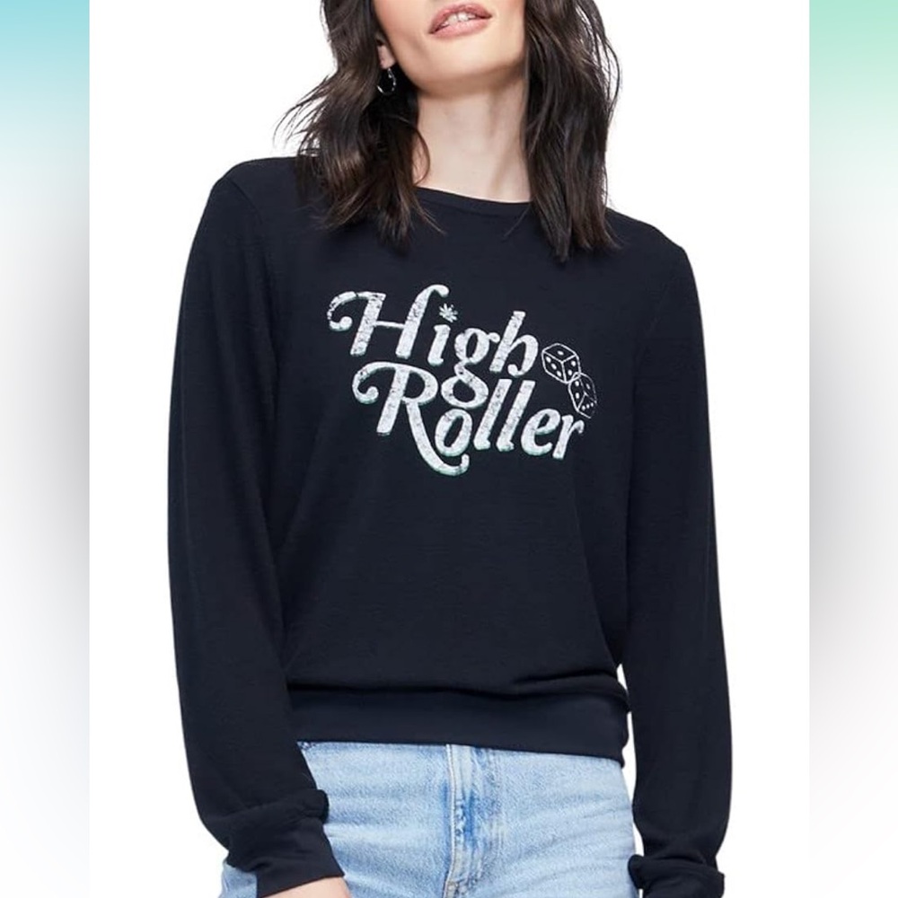 Medium Wildfox High Roller Baggy Beach Jumper worn once